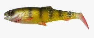 Nástraha Craft Cannibal Paddletail 6,5cm 4g Perch